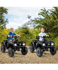 Hongge 24V 2-Seater Kids Ride-On Atv with Four Motors and Led Lights, Ages 3-8