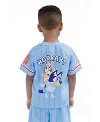 Bluey Toddler Boys Athletic 2-Piece Tee and Shorts Set