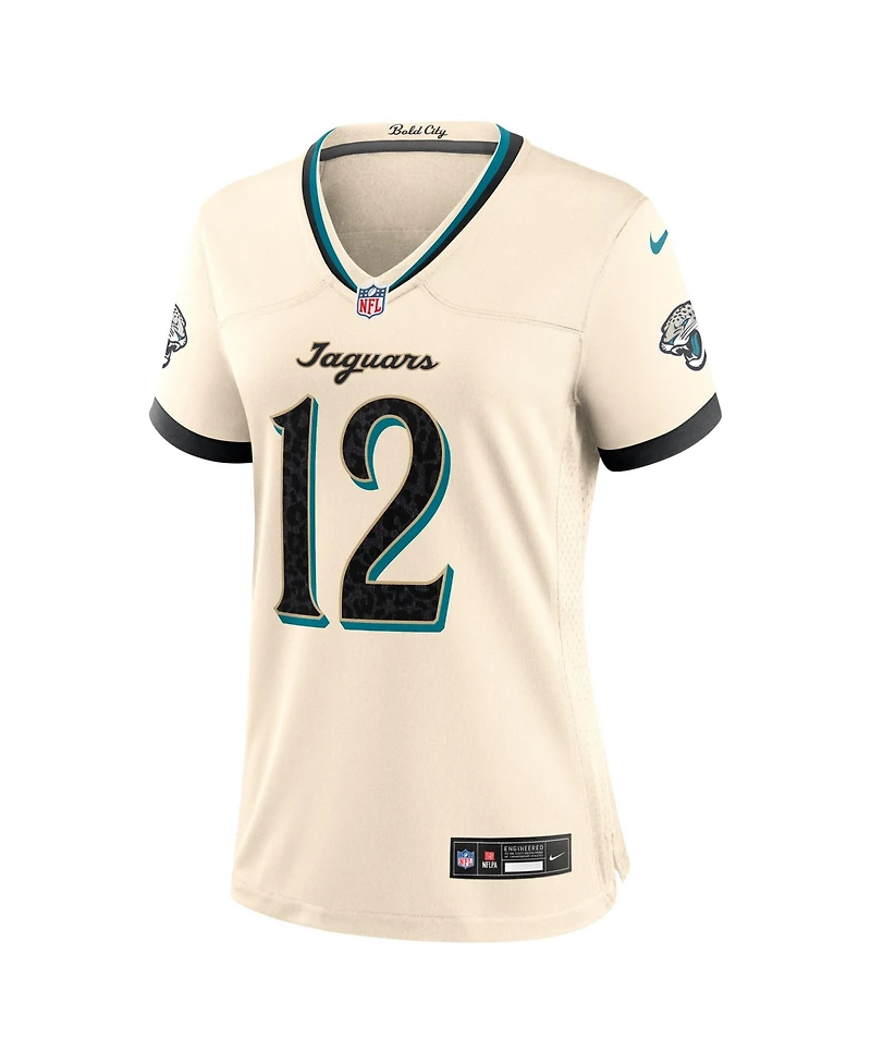 Nike Women's Travis Hunter Natural Jacksonville Jaguars 2026 Rivalries Collection Game Jersey