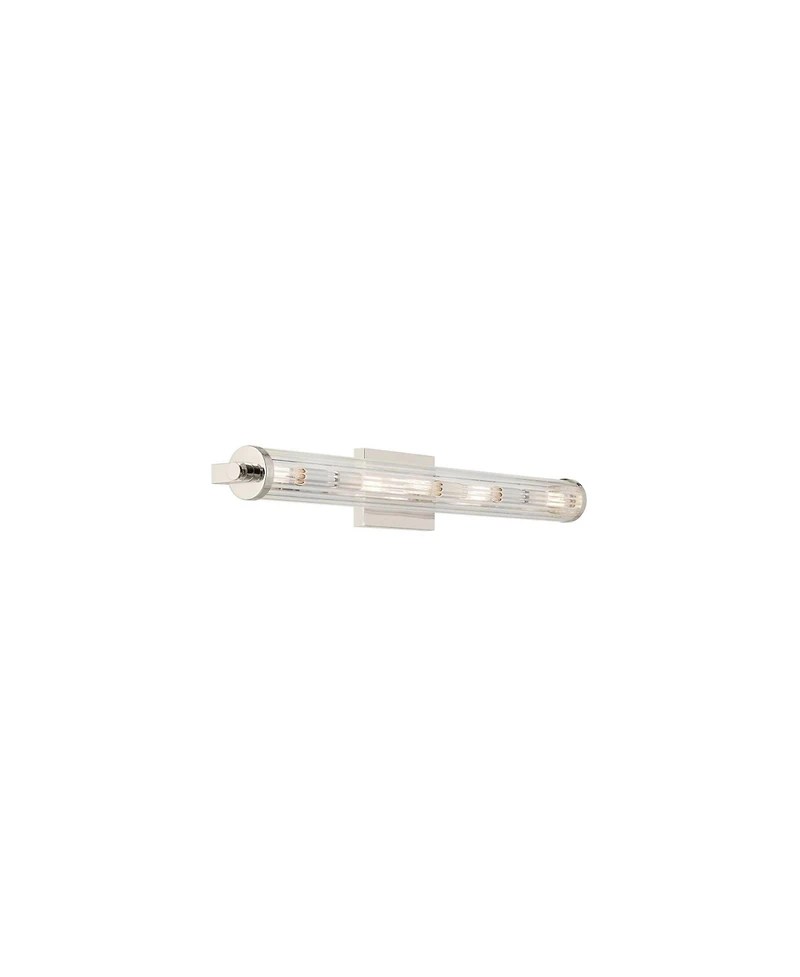 Kichler Azores 32" Wide Polished Nickel Linear Bath Light