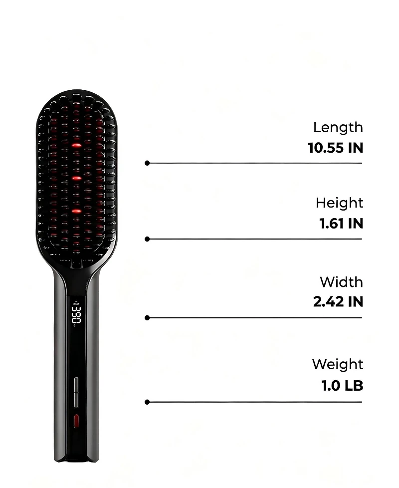 Tymo Beauty Ionic Plus Hair Straightening Brush
