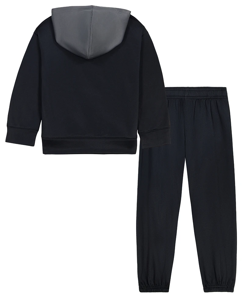 Under Armour Boys' 4-20 Retro Hooded Hoodie and Joggers, 2-Piece Set