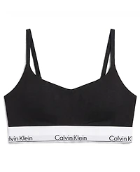 Calvin Klein Icon Cotton-Modal Blend Lightly Lined Wirefree Bralette, QF8994