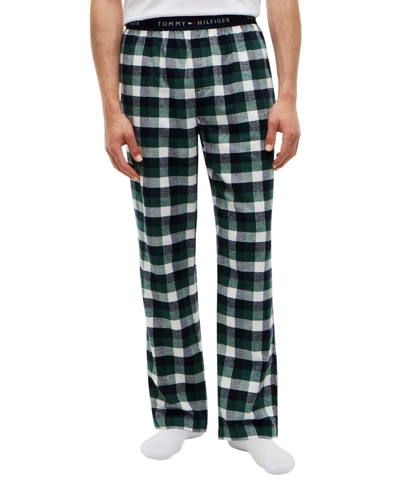 Tommy Hilfiger Men's Flannel Plaid Sleep Pants