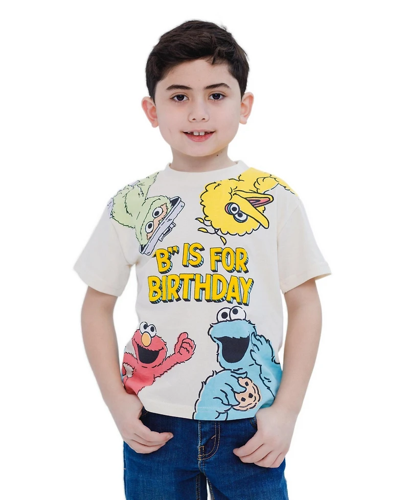 Sesame Street Baby Boys' Cotton T-Shirt