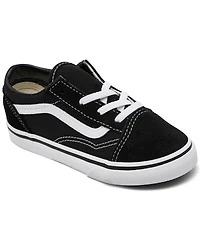 Vans Toddler Boys' and Girls' Old Skool Low-Top Suede-Canvas Sneakers from Finish Line