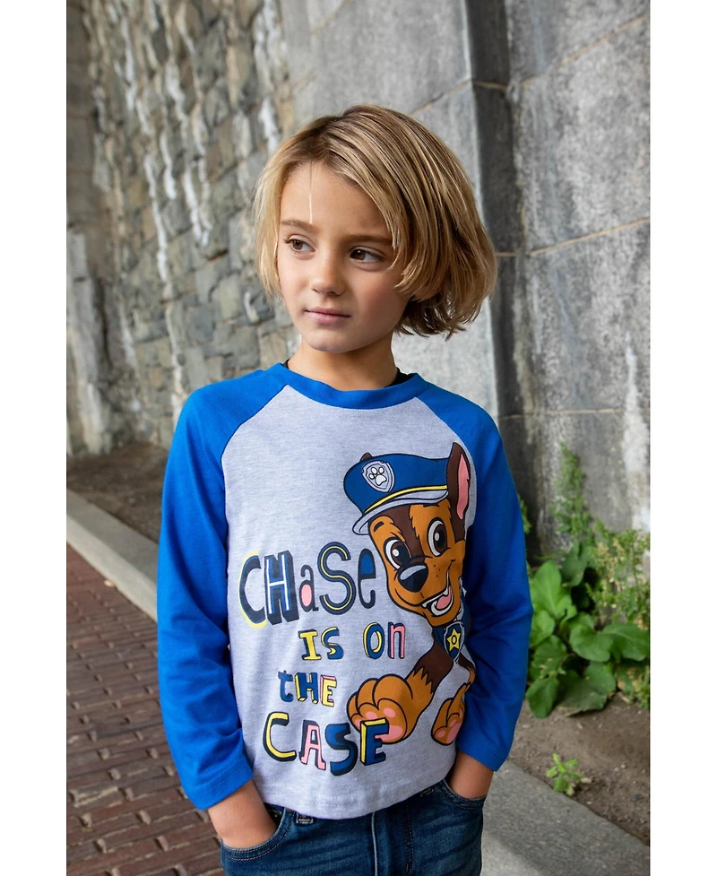 Paw Patrol Boys Pack Long Sleeve T-Shirts