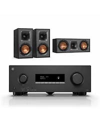 Yamaha RX300A 5.2-Channel 70W Dolby Atmos Av Receiver with Klipsch Speaker Bundle