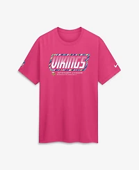 Nike Men's Pink Minnesota Vikings 2026 Nfl Cruical Catch Sideline Dri-Fit T-Shirt