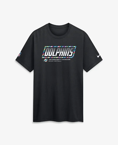 Nike Men's Miami Dolphins 2026 Nfl Cruical Catch Sideline Dri-Fit T-Shirt