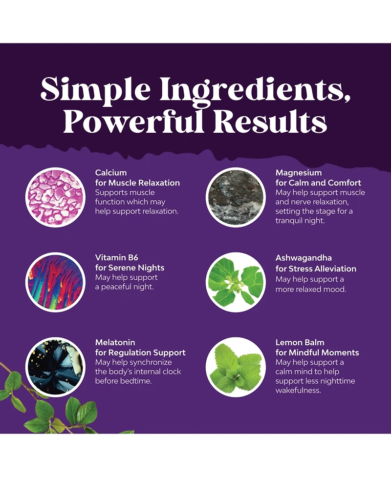 Nature's Craft Sleep Formula with Magnesium, L-Theanine and Gaba | 60 Count