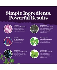 Nature's Craft Sleep Formula with Magnesium, L-Theanine and Gaba | 60 Count