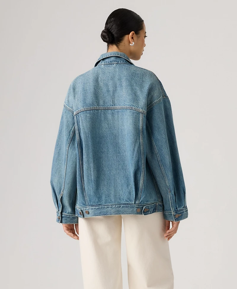 Levi's Women's Trucker Denim Oversized-Fit Jacket