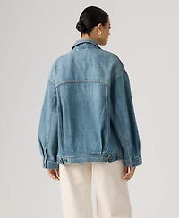 Levi's Women's Trucker Denim Oversized-Fit Jacket