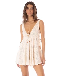 Maaji Women's Nova Boho-Lace Mini Dress