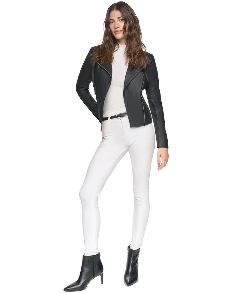 Andrew Marc Women's Felix Moto Leather Jacket