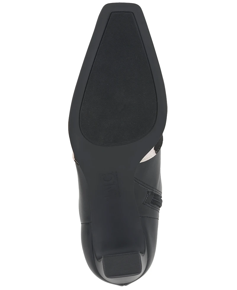 I.n.c. International Concepts Square-Toe Block-Heel Booties, Macy's Exclusive