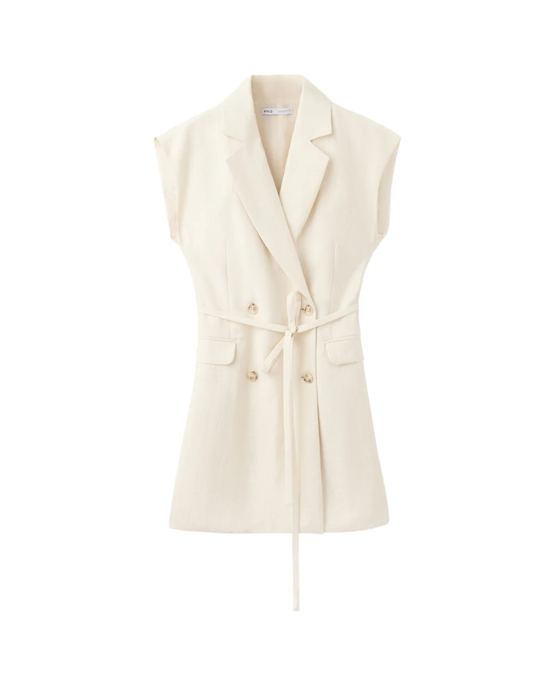 Mango Women's Wrap Mini Dress