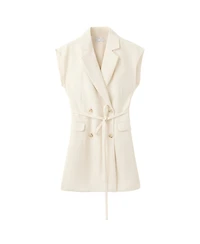 Mango Women's Wrap Mini Dress