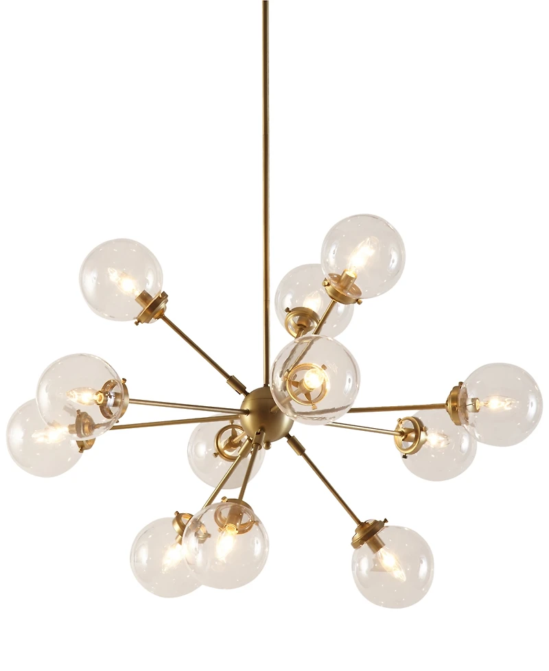 Ink+Ivy Paige Metal & Glass Chandelier