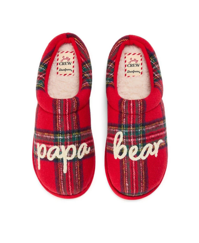 Dearfoams Men's Cozy Clog Slippers