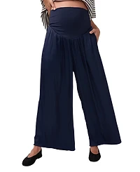 Ingrid + Isabel Maternity Wide-Leg Woven Pants