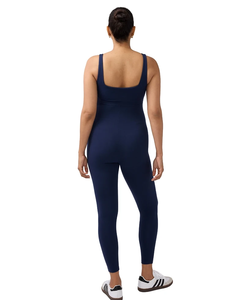 Ingrid + Isabel Maternity Sleeveless Knit Nursing Unitard