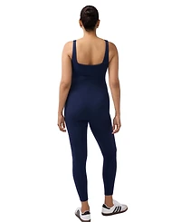 Ingrid + Isabel Maternity Sleeveless Knit Nursing Unitard