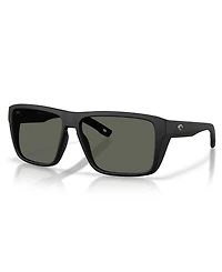 Costa Del Mar Men's Polarized Square Sunglasses 6S9143