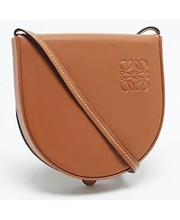 Pre-Owned Loewe Heel Anagram Leather Crossbody Bag