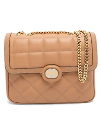 Pre-Owned Gucci Women's Deco Small Quilted Leather Shoulder Bag
