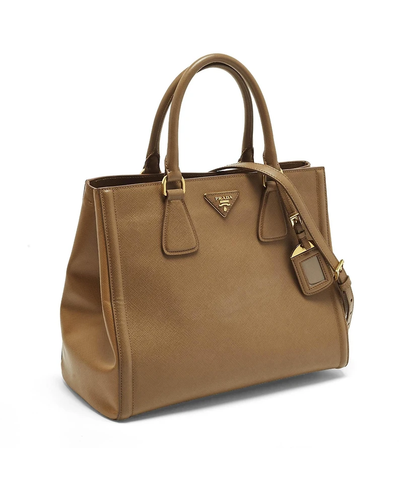 Pre-Owned Prada Women's Saffiano Lux Leather Gardener's Tote Bag