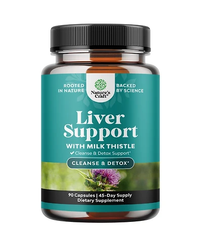 Mav Nutrition Liver Cleanse Capsules with Milk Thistle Choline Dandelion Artichoke and Beet Root 90 Count