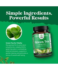 Mav Nutrition Tea Extract Capsules 500 Milligram with Egcg and Naturally Occurring Caffeine, 60 Count