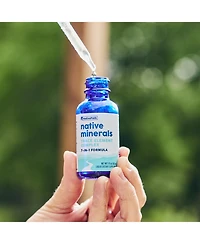 NativePath Native Minerals 7 in 1 Ionic Liquid Trace Element Complex with Magnesium Potassium Sodium Chloride 1 Fluid Ounce 30 Servings
