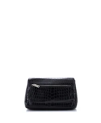 Pre-Owned Saint Laurent Small West Hollywood Shoulder Bag Embossed Leather