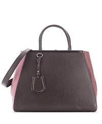 Pre-Owned Fendi Medium 2Jours Bag Leather