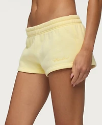 Edikted Women's Basic Girl Low Rise Sweat Shorts