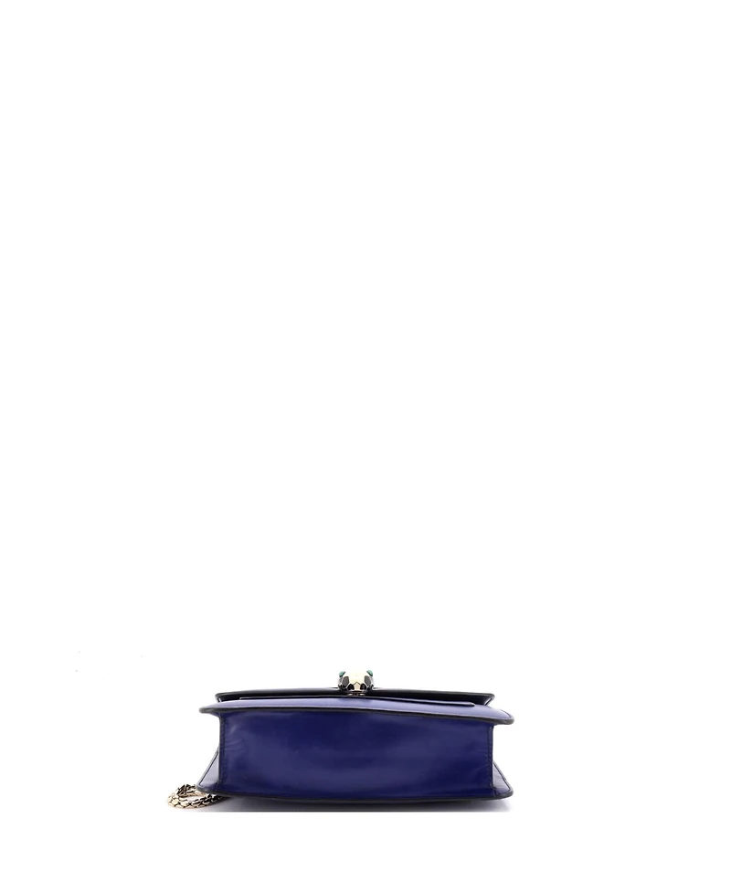 Pre-Owned Bvlgari Small Serpenti Crossbody Bag Leather