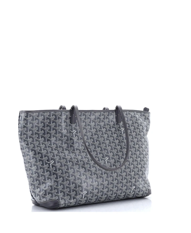 Pre-Owned Goyard Mm Artois Tote Coated Canvas