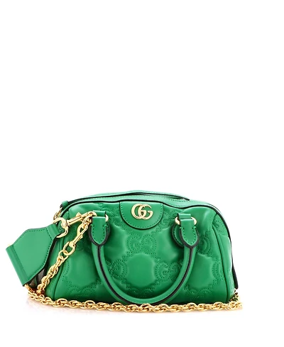 Pre-Owned Gucci Ophidia Convertible Mini Gg Matelasse Leather Top Handle Bag