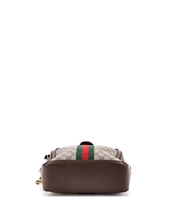Pre-Owned Gucci Small Ophidia Zip Around Gg Coated Canvas Camera Bag