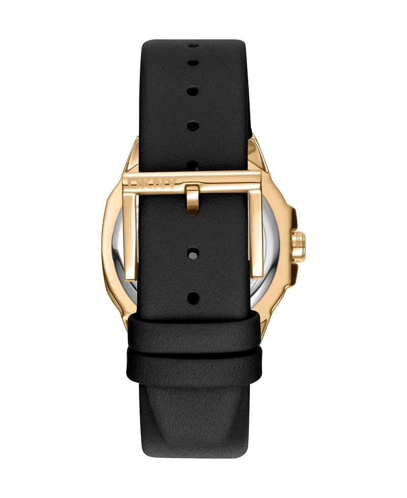 Dkny Women's Logo Quartz Leather Strap Watch