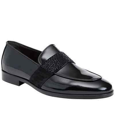 Bruno Magli Men's Howard Patent Leather Round Toe Loafers