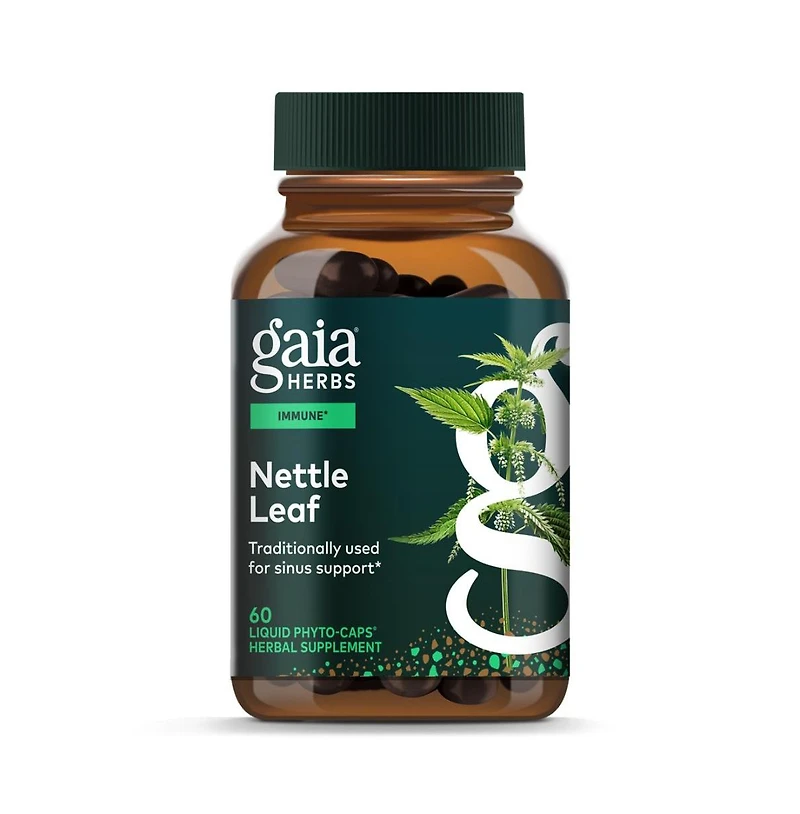 Gaia Herbs Nettle Leaf - Immune, Respiratory, and Sinus Support Supplement - Helps Maintain Upper Respiratory Health - Supports Immune Health