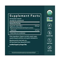 Gaia Herbs St. John's Wort - Natural Stress Support Supplement - With St. John's Wort