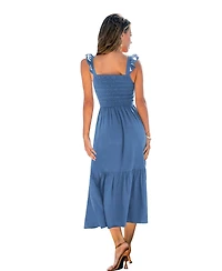 Cupshe Women's Peak Season Floral Maxi Beach Dress