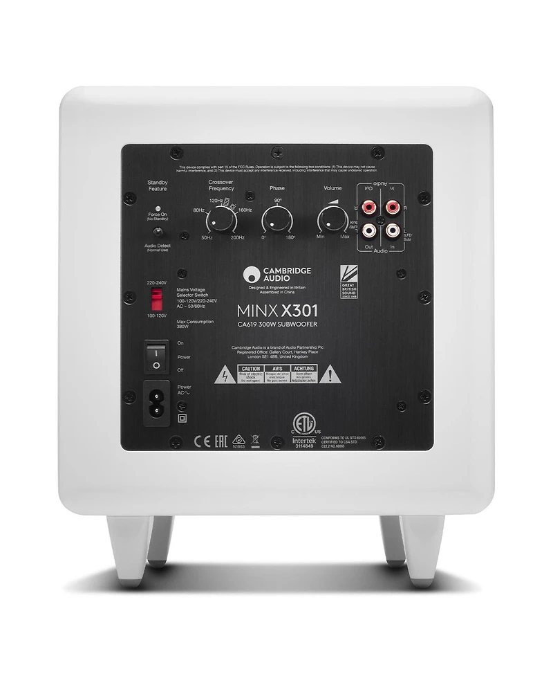 Cambridge Audio Minx X301 300W Subwoofer