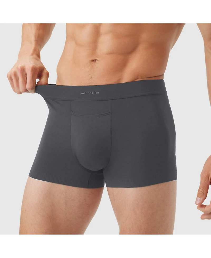 Jack Archer Men's Jetsetter Short No-Ride-Up Boxer Brief