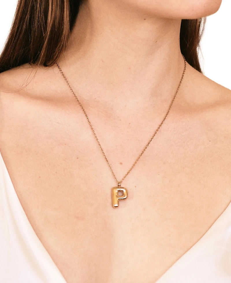 Petit Moments Bubble Initial Necklace